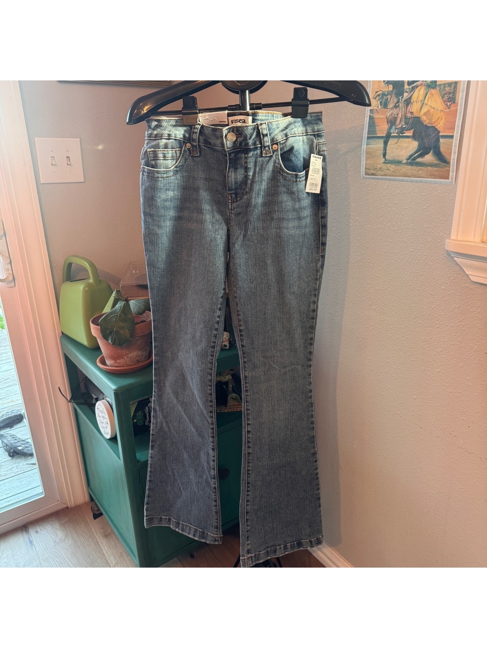RSQ Women's Low Rise Boot Cut Jeans Size 28